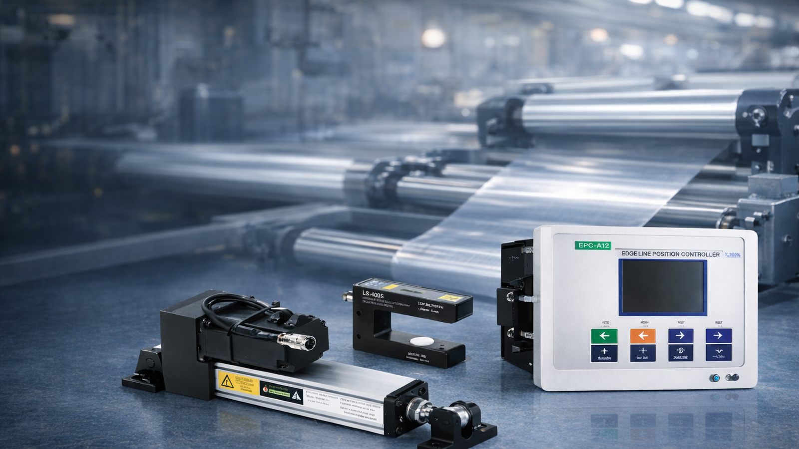 Printing and converting line web handling