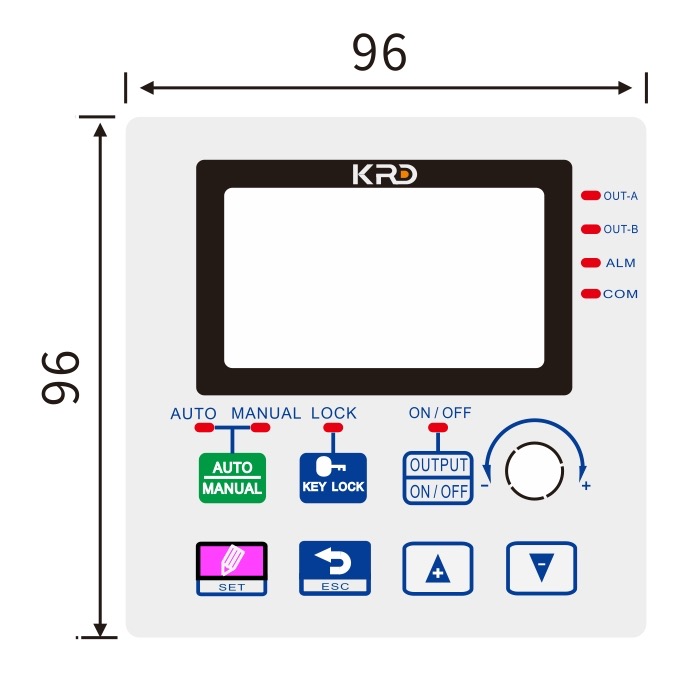 KTC628A Front Installation Drawing