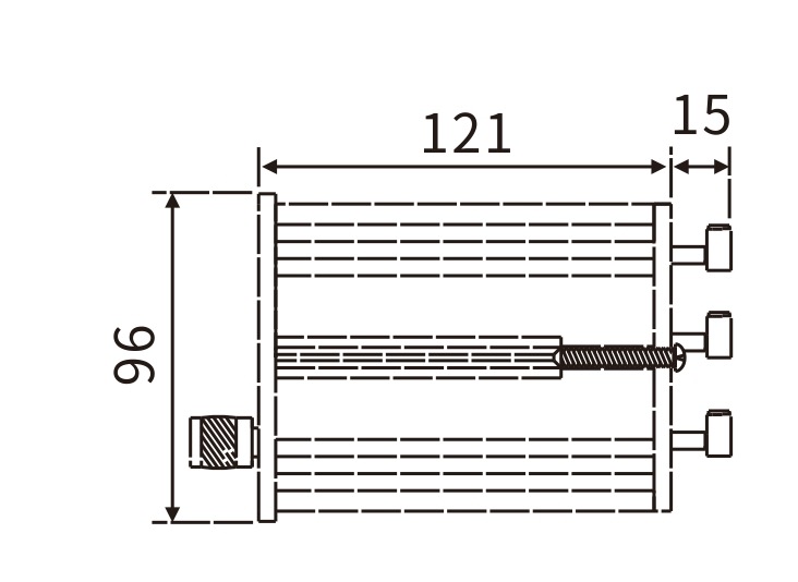 KTC628A Side Installation Drawing