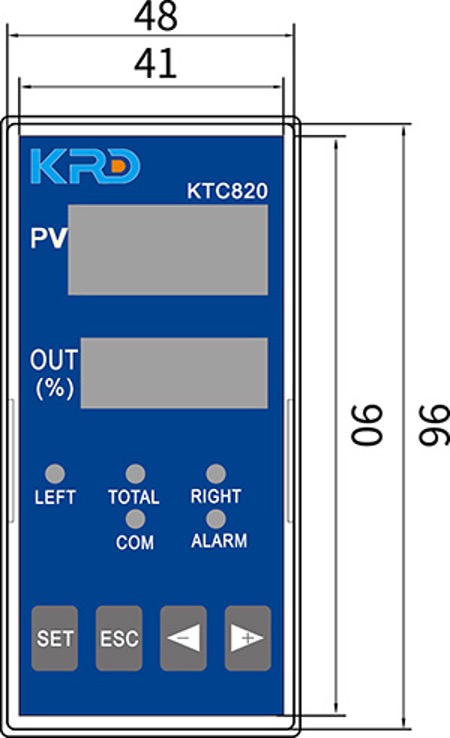 KTC820B Installation Drawing