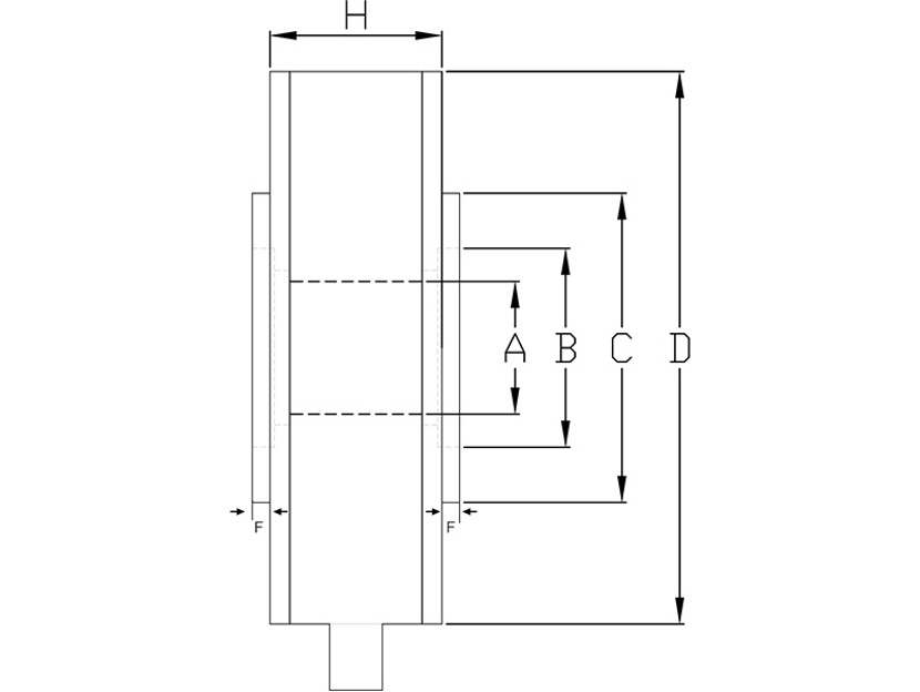 LC series installation drawing view 2