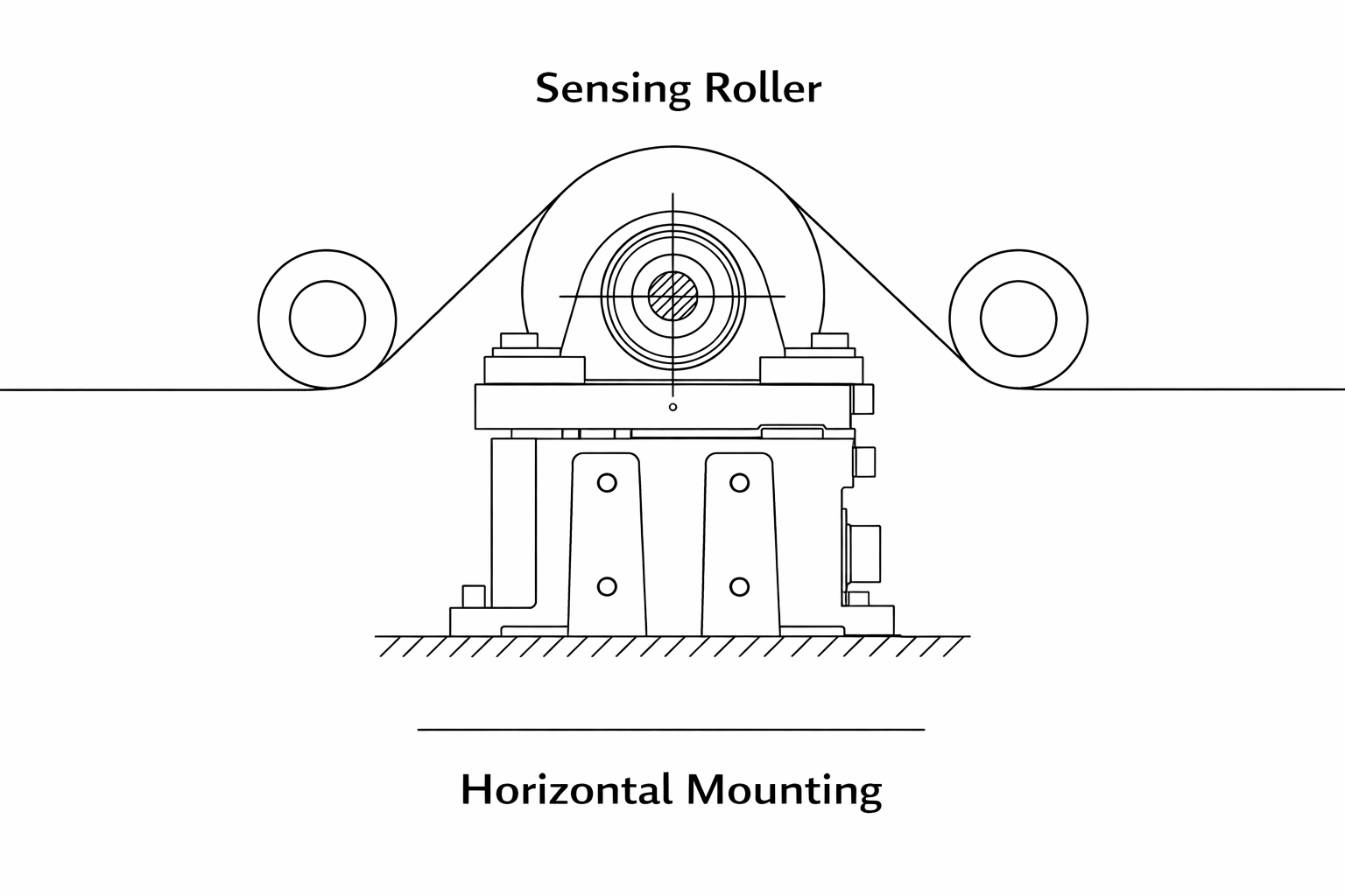 LX-SDS/FT side view drawing