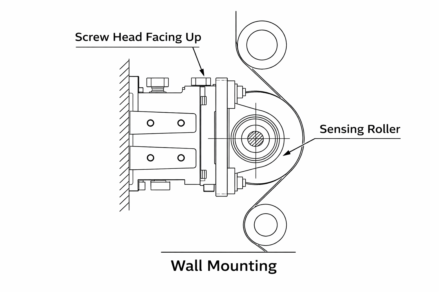 LX-SDS/FT top view drawing
