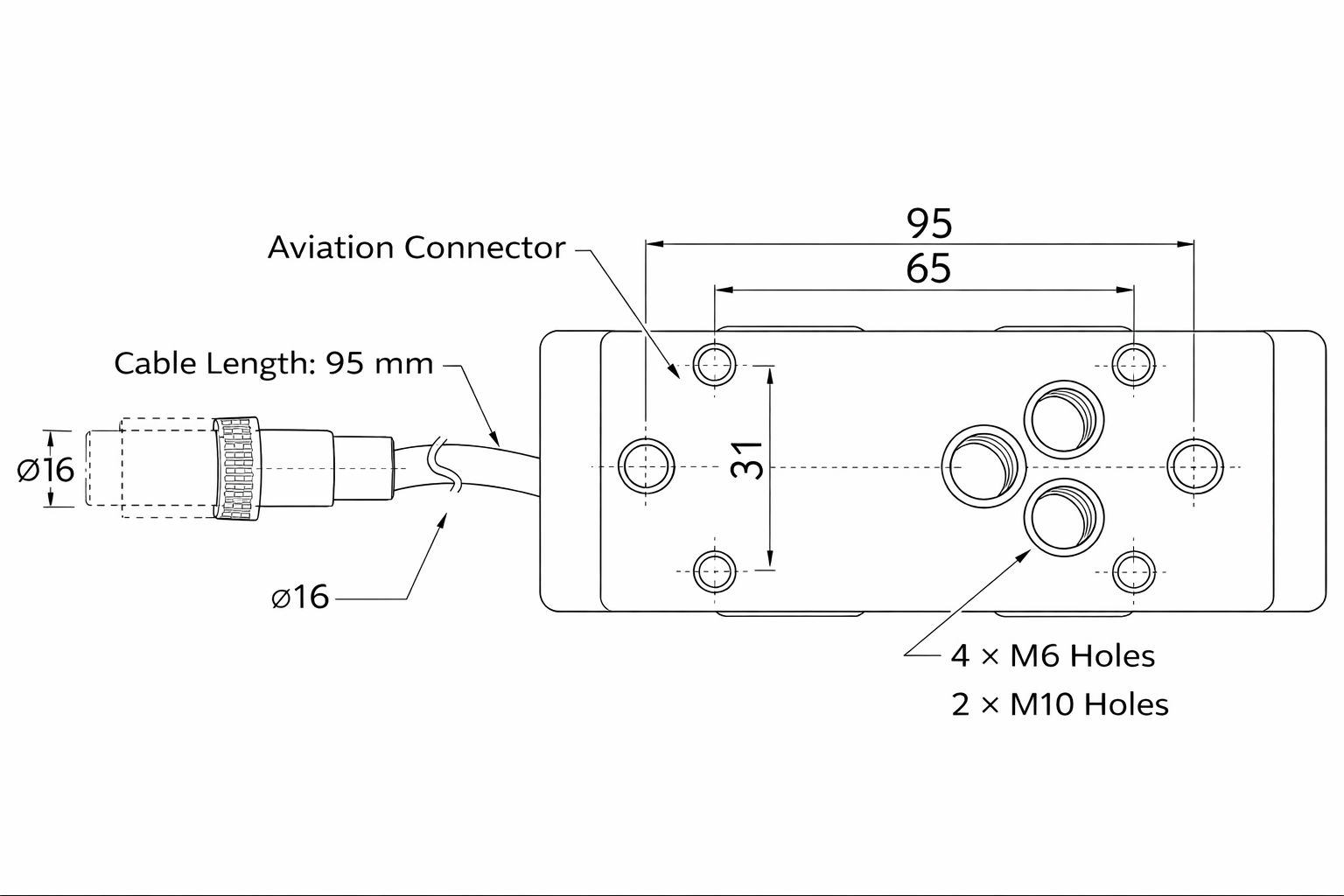 LX-SDS/FT wall mounting drawing