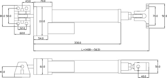 PD-104L150 dimensions view 2
