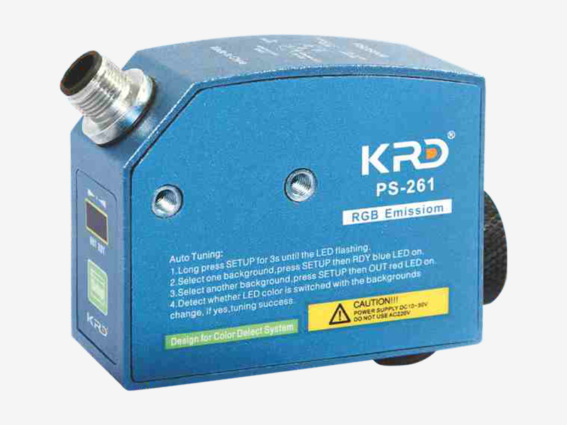 PS-260 and PS-261 color mark sensors