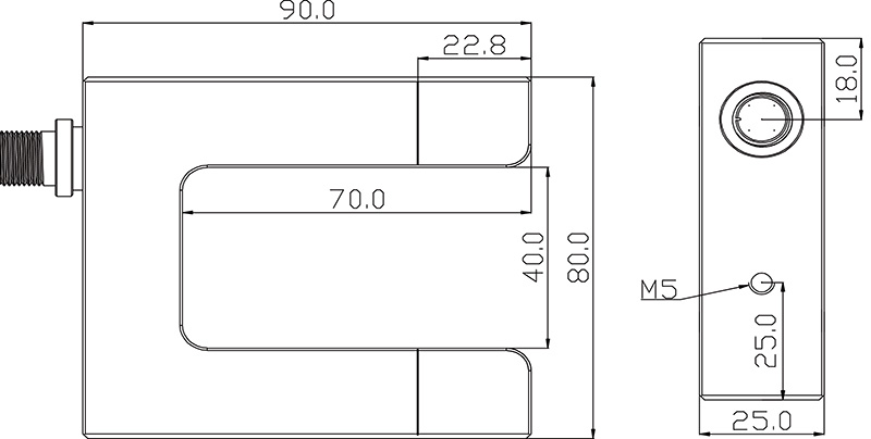 PS-400S dimensions drawing