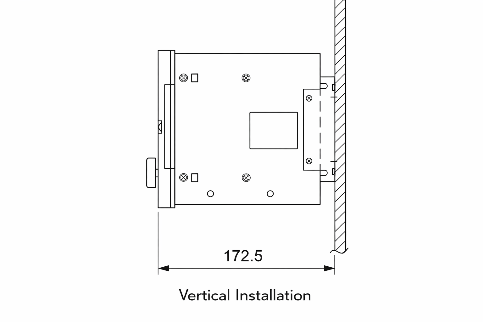 TCEPC + TCEPC-4A Vertical Installation Drawing