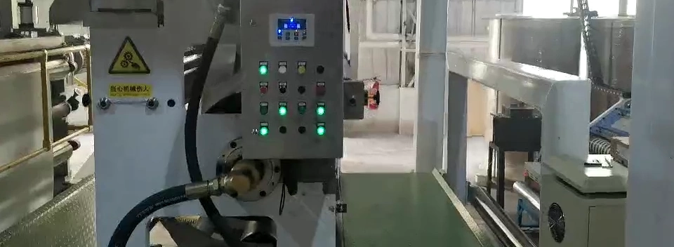 Machine-side cabinet showing the installed EPC-A10 control panel within the equipment