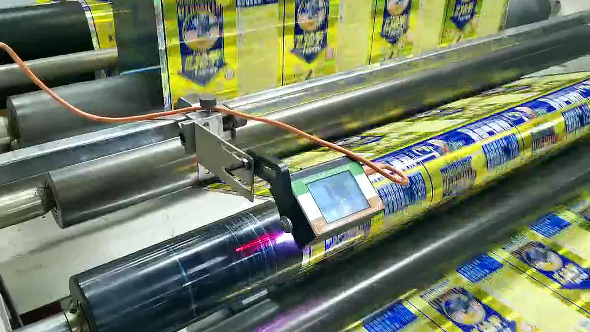 Printed-web position control